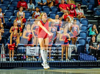 Thumbnail 2 in O'Connor vs. Dawson (UIL Volleyball 6A D1 State Semifinals) photogallery.