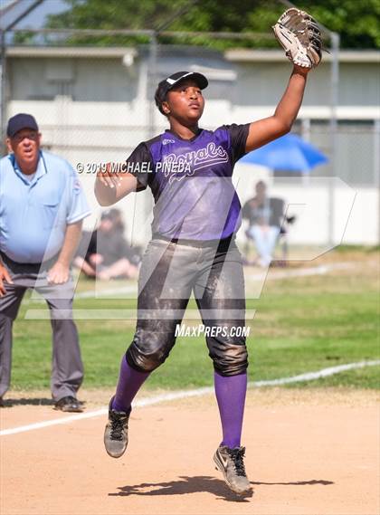 Thumbnail 2 in Woodcrest Christian @ Santiago (CIF SS D6 Semifinal) photogallery.