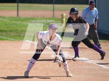 Thumbnail 1 in Woodcrest Christian @ Santiago (CIF SS D6 Semifinal) photogallery.