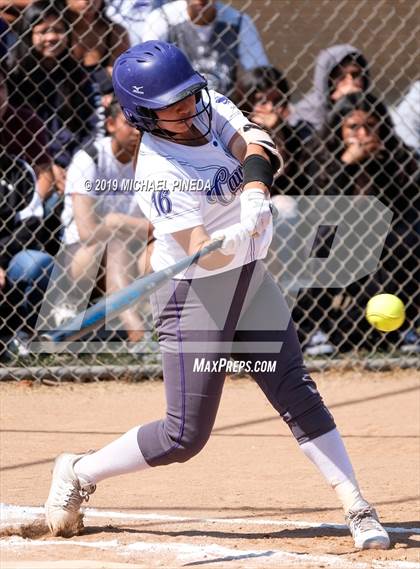 Thumbnail 1 in Woodcrest Christian @ Santiago (CIF SS D6 Semifinal) photogallery.
