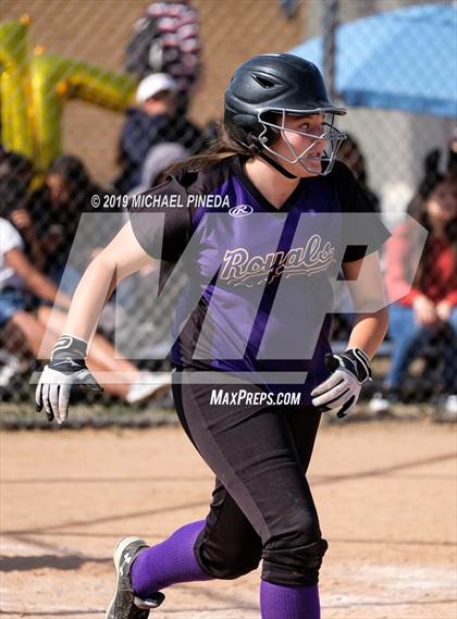 Thumbnail 3 in Woodcrest Christian @ Santiago (CIF SS D6 Semifinal) photogallery.
