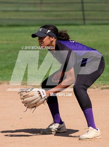 Thumbnail 1 in Woodcrest Christian @ Santiago (CIF SS D6 Semifinal) photogallery.