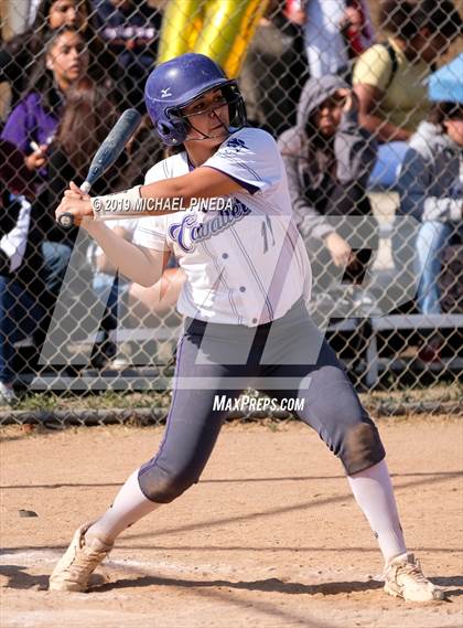 Thumbnail 1 in Woodcrest Christian @ Santiago (CIF SS D6 Semifinal) photogallery.