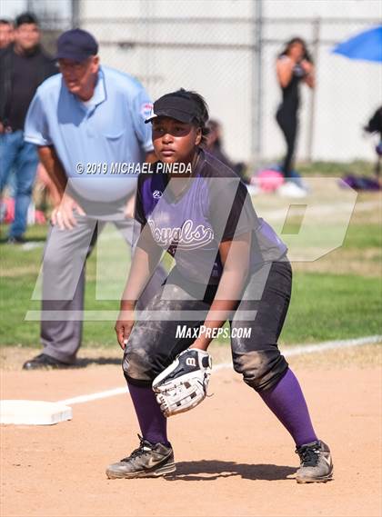 Thumbnail 2 in Woodcrest Christian @ Santiago (CIF SS D6 Semifinal) photogallery.