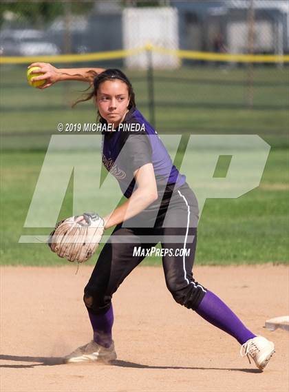 Thumbnail 1 in Woodcrest Christian @ Santiago (CIF SS D6 Semifinal) photogallery.