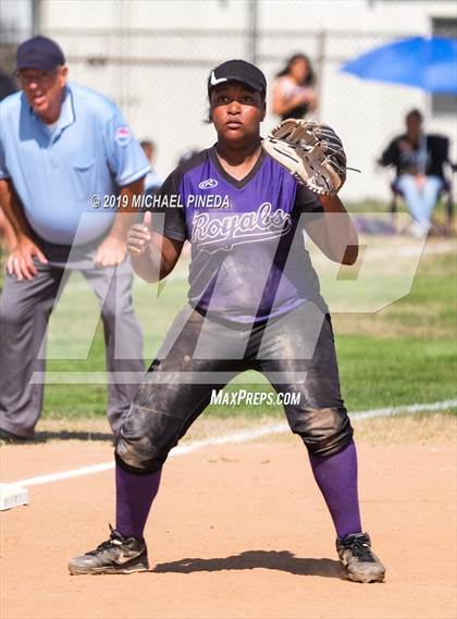 Thumbnail 3 in Woodcrest Christian @ Santiago (CIF SS D6 Semifinal) photogallery.