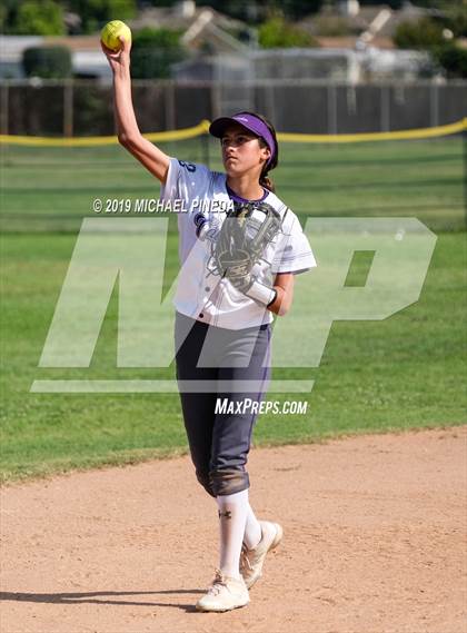 Thumbnail 3 in Woodcrest Christian @ Santiago (CIF SS D6 Semifinal) photogallery.