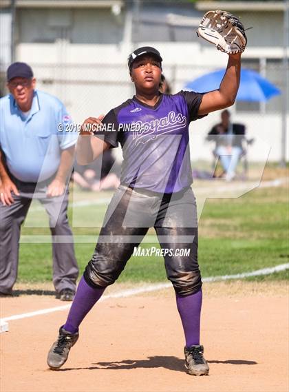 Thumbnail 1 in Woodcrest Christian @ Santiago (CIF SS D6 Semifinal) photogallery.