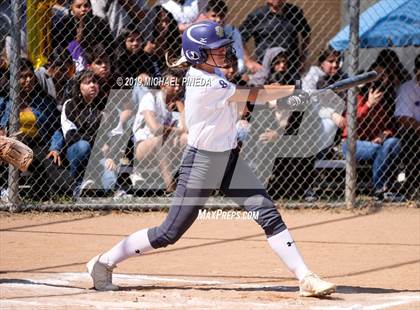 Thumbnail 2 in Woodcrest Christian @ Santiago (CIF SS D6 Semifinal) photogallery.