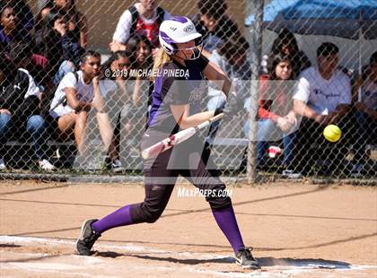 Thumbnail 2 in Woodcrest Christian @ Santiago (CIF SS D6 Semifinal) photogallery.