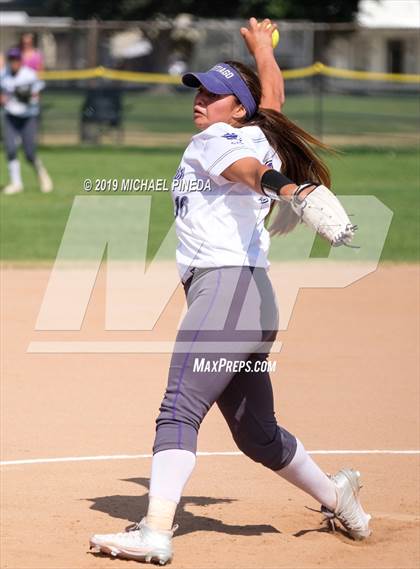 Thumbnail 3 in Woodcrest Christian @ Santiago (CIF SS D6 Semifinal) photogallery.