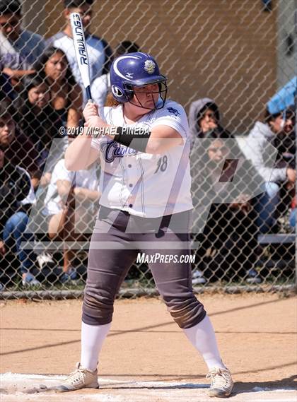 Thumbnail 2 in Woodcrest Christian @ Santiago (CIF SS D6 Semifinal) photogallery.
