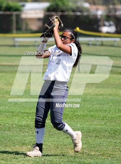 Thumbnail 2 in Woodcrest Christian @ Santiago (CIF SS D6 Semifinal) photogallery.