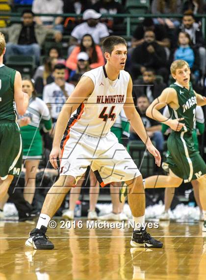 Thumbnail 2 in Mason vs. Wilmington (OHSAA Southwest Sectional Playoff) photogallery.