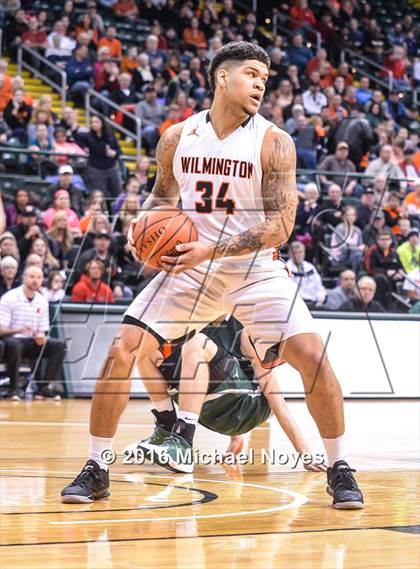 Thumbnail 2 in Mason vs. Wilmington (OHSAA Southwest Sectional Playoff) photogallery.