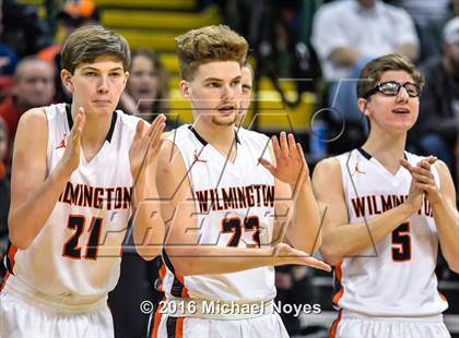 Thumbnail 3 in Mason vs. Wilmington (OHSAA Southwest Sectional Playoff) photogallery.