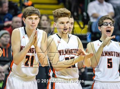 Thumbnail 2 in Mason vs. Wilmington (OHSAA Southwest Sectional Playoff) photogallery.