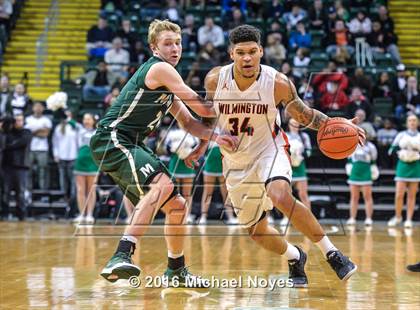 Thumbnail 3 in Mason vs. Wilmington (OHSAA Southwest Sectional Playoff) photogallery.