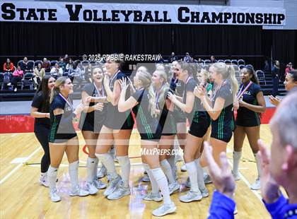 Thumbnail 2 in Southlake Carroll vs. Austin (UIL 6A D2 Volleyball Medal Ceremony) photogallery.