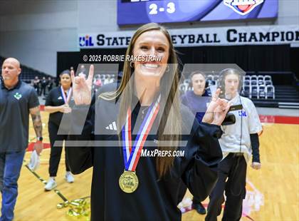 Thumbnail 3 in Southlake Carroll vs. Austin (UIL 6A D2 Volleyball Medal Ceremony) photogallery.