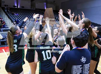 Thumbnail 2 in Southlake Carroll vs. Austin (UIL 6A D2 Volleyball Medal Ceremony) photogallery.