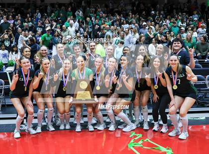 Thumbnail 2 in Southlake Carroll vs. Austin (UIL 6A D2 Volleyball Medal Ceremony) photogallery.