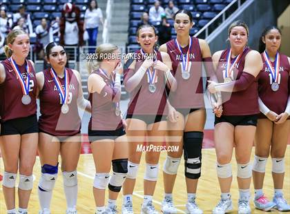 Thumbnail 3 in Southlake Carroll vs. Austin (UIL 6A D2 Volleyball Medal Ceremony) photogallery.