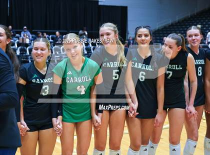 Thumbnail 3 in Southlake Carroll vs. Austin (UIL 6A D2 Volleyball Medal Ceremony) photogallery.