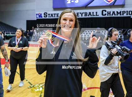 Thumbnail 1 in Southlake Carroll vs. Austin (UIL 6A D2 Volleyball Medal Ceremony) photogallery.