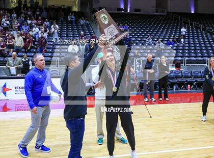 Thumbnail 1 in Southlake Carroll vs. Austin (UIL 6A D2 Volleyball Medal Ceremony) photogallery.