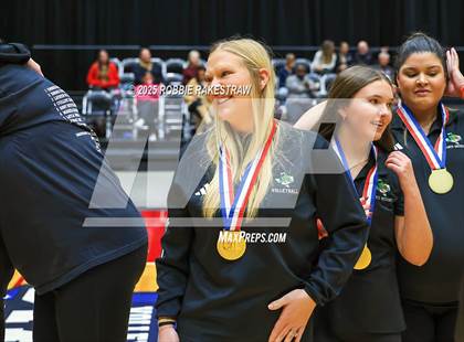 Thumbnail 2 in Southlake Carroll vs. Austin (UIL 6A D2 Volleyball Medal Ceremony) photogallery.