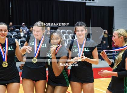 Thumbnail 2 in Southlake Carroll vs. Austin (UIL 6A D2 Volleyball Medal Ceremony) photogallery.