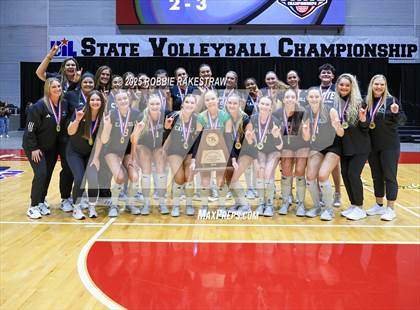 Thumbnail 1 in Southlake Carroll vs. Austin (UIL 6A D2 Volleyball Medal Ceremony) photogallery.