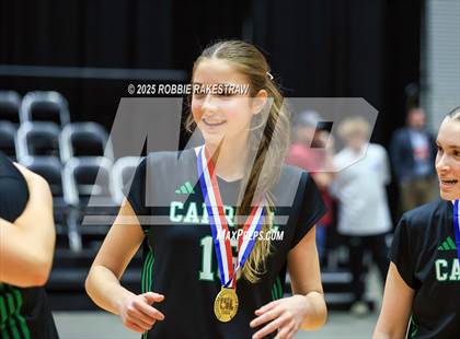 Thumbnail 2 in Southlake Carroll vs. Austin (UIL 6A D2 Volleyball Medal Ceremony) photogallery.