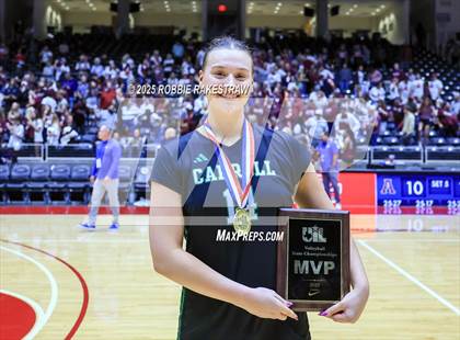 Thumbnail 1 in Southlake Carroll vs. Austin (UIL 6A D2 Volleyball Medal Ceremony) photogallery.