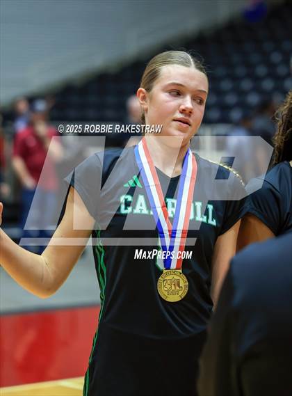 Thumbnail 2 in Southlake Carroll vs. Austin (UIL 6A D2 Volleyball Medal Ceremony) photogallery.