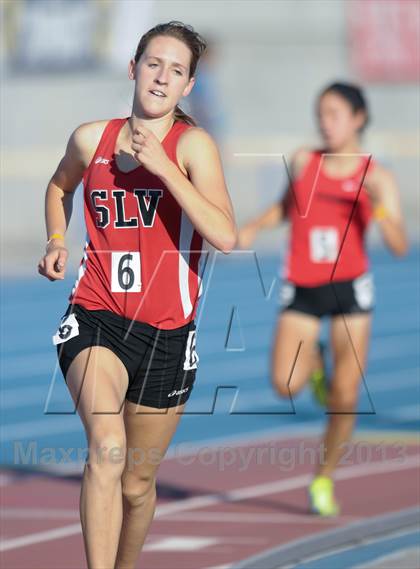 Thumbnail 1 in CIF State Track and Field Championships (Day 2 - Girls 1600m) photogallery.