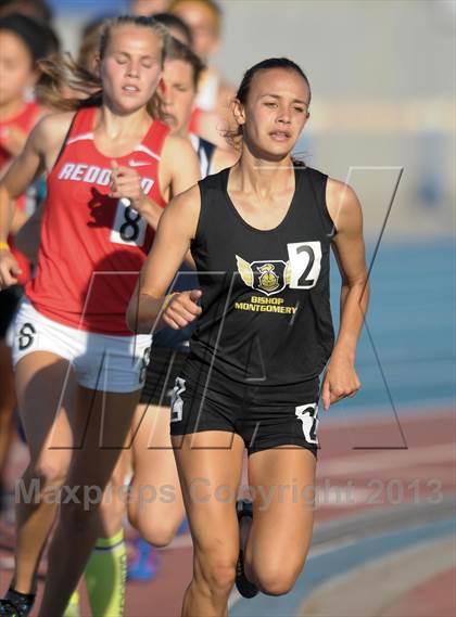 Thumbnail 1 in CIF State Track and Field Championships (Day 2 - Girls 1600m) photogallery.