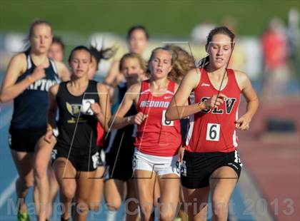 Thumbnail 1 in CIF State Track and Field Championships (Day 2 - Girls 1600m) photogallery.