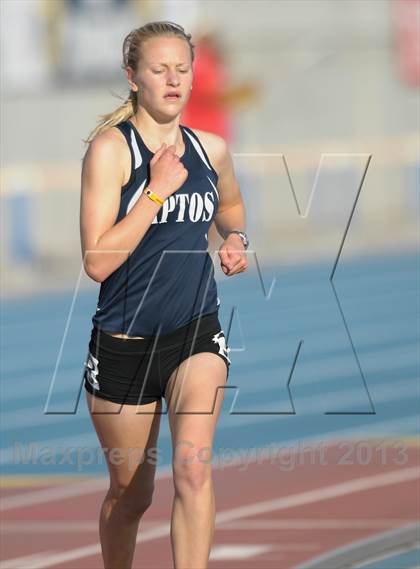 Thumbnail 2 in CIF State Track and Field Championships (Day 2 - Girls 1600m) photogallery.