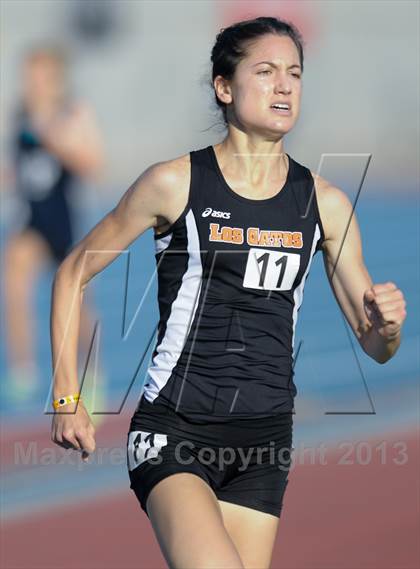 Thumbnail 2 in CIF State Track and Field Championships (Day 2 - Girls 1600m) photogallery.