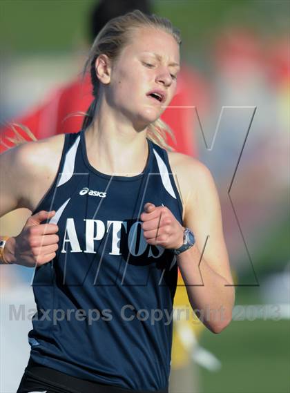 Thumbnail 3 in CIF State Track and Field Championships (Day 2 - Girls 1600m) photogallery.