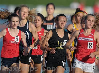 Thumbnail 3 in CIF State Track and Field Championships (Day 2 - Girls 1600m) photogallery.