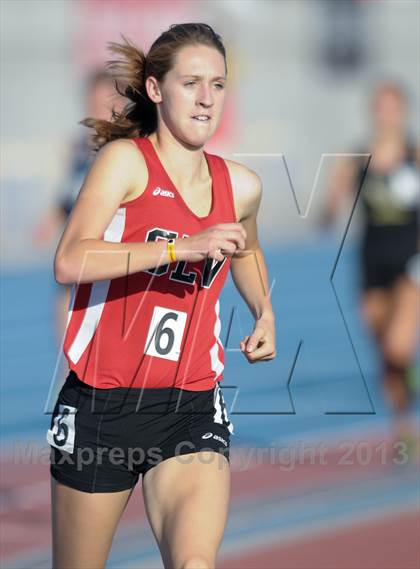 Thumbnail 2 in CIF State Track and Field Championships (Day 2 - Girls 1600m) photogallery.