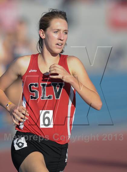 Thumbnail 2 in CIF State Track and Field Championships (Day 2 - Girls 1600m) photogallery.