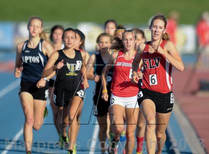 Thumbnail 3 in CIF State Track and Field Championships (Day 2 - Girls 1600m) photogallery.