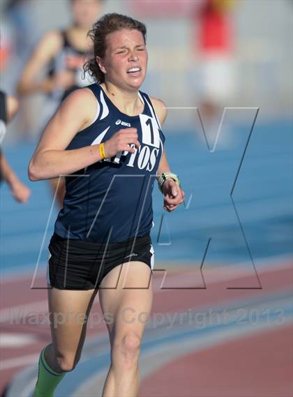 Thumbnail 3 in CIF State Track and Field Championships (Day 2 - Girls 1600m) photogallery.