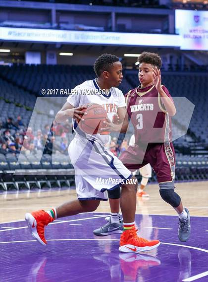 Thumbnail 2 in Cosumnes Oaks vs. Whitney (@ Golden 1 Center) photogallery.