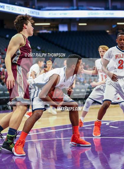 Thumbnail 2 in Cosumnes Oaks vs. Whitney (@ Golden 1 Center) photogallery.