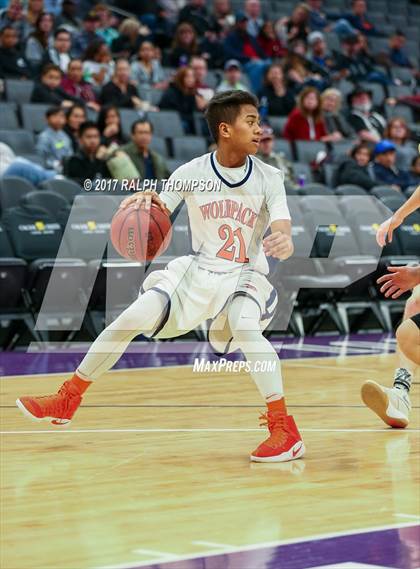 Thumbnail 2 in Cosumnes Oaks vs. Whitney (@ Golden 1 Center) photogallery.